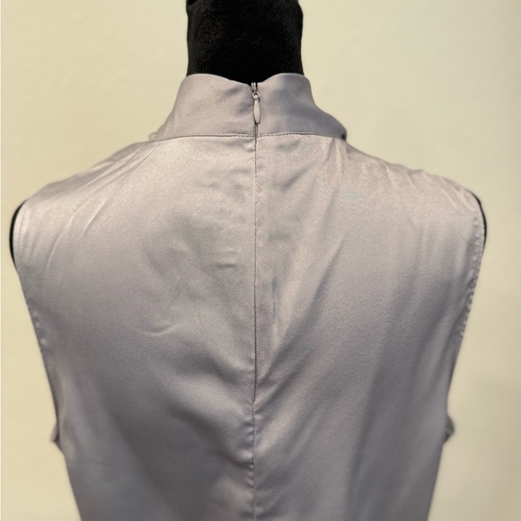 RACHEL Rachel Roy Soft Gray Cowl Neck Blouse - Picture 6 of 11